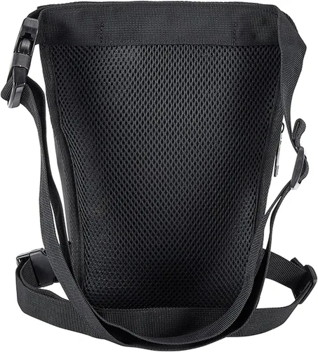 Vista 9 de Bolsa de pierna caída, bolsa de muslo para mujeres y hombres, bolsa táctica para piernas, bolsa de muslo, riñonera de muslo para motocicleta, bolsa