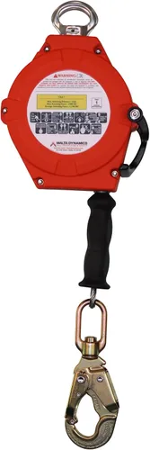 Vista 2 de Malta Dynamics Hybrid Hog Auto Retract Lifeline 20' Fall Protection Yoyo