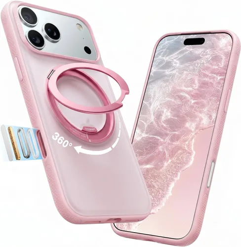 Vista 11 de TORRAS - Funda con soporte magnético 360° para iPhone 17 Pro Max de 6.9 pulgadas, compatible con MagSafe, protección 4X de grado militar, delgada