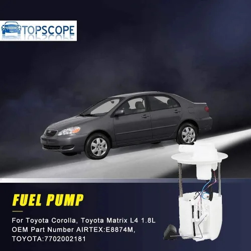 Vista 6 de FP8874M - Conjunto de módulo de bomba de combustible E8874M se adapta a 2005 2006 2007 2008 Corolla, Toyota Matrix L4 1.8L
