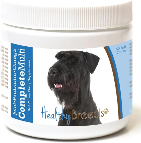 Vista 30 de Healthy Breeds Affenpinscher todo en uno multivitamínico suave masticable 60