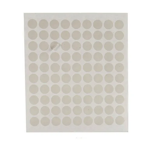 Vista 4 de Etiquetas adhesivas Pincello Blanco Ø 13 mm 17 x 4 x 19 cm (12 Unidades)