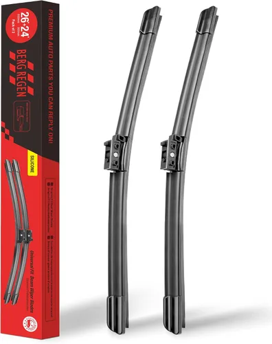 Vista 85 de BERG REGEN Escobillas limpiaparabrisas de 15"+15" con escobilla trasera de 13" - Juego de repuesto automotriz para Jeep Wrangler JK 2008 2009 2010