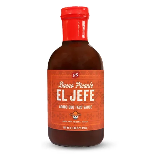 Vista 10 de PS Seasoning Salsa barbacoa picante dulce paquete de 3 – Peach Buzz, Cherry Bomb, y Notorious PIG Gourmet Barbecue Sauce Set para asar a