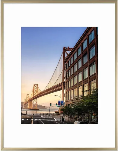 Vista 36 de Frametory, Portarretratos de aluminio negro de 6 x 8 pulgadas, juego de 1, ideal para mostrar fotos de 5 x 7 con paspartú o 6 x 8 sin paspartú