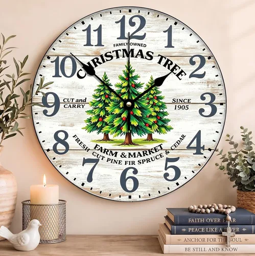 Vista 25 de Reloj con versículo bíblico con citas de Jesús, relojes de 0929Regalos Cristianos (2)