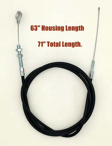 Vista 3 de YAMAKATO Cable de acelerador inoxidable de 71 pulgadas para Go Kart Predator 212 cc Motor GX160 GX200 196cc 5.5hp 6.5hp Manco 8252-1390 ASW Go Cart