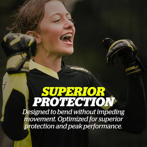 Vista 26 de Storelli ExoShield Gladiator Goalkeeper Jersey, High-Impact Protection, Sweat-Wicking, Breathable Athletic Shirt for Soccer