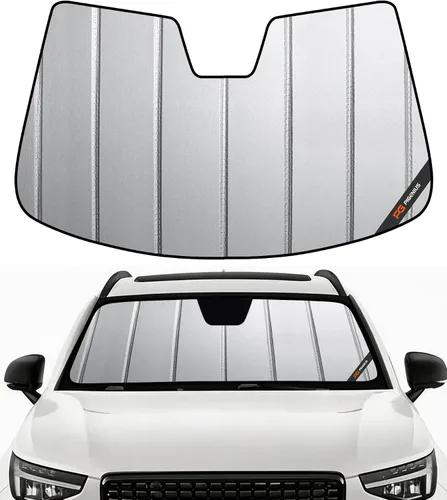 Vista 15 de Pigenius Parasol de parabrisas para Volvo XC90 2016-2025 Parasol personalizado para ventana delantera - Protección