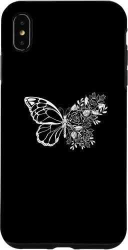 Vista 11 de Butterfly with Flowers Design Butterflies Flower Lover Case for iPhone 16