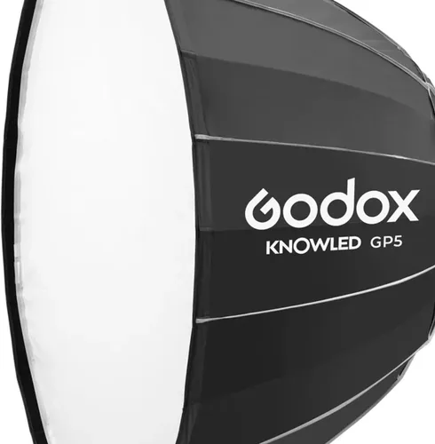 Vista 3 de Godox 59" softbox parabólico para KNOWLED MG1200Bi Bi-Color LED Light