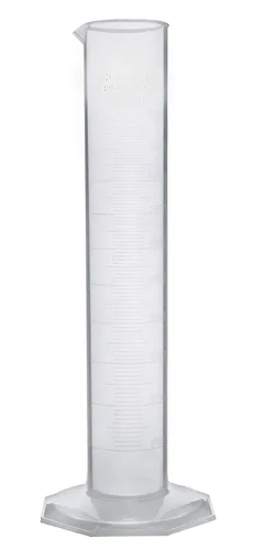 Vista 6 de EISCO Cilindro graduado, 0.3 fl oz - Clase A tolerancia octogonal base TPX plástico calidad industrial, autoclavable- Eisco Labs