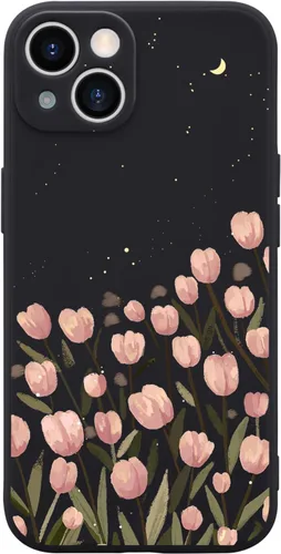 Vista 11 de Funda Graciosa de Chico para iPhone 11, Funda Líquida de Silicona de Gel Suave de Caucho Mate con Forro de Microfibra, Funda Protectora Divertida