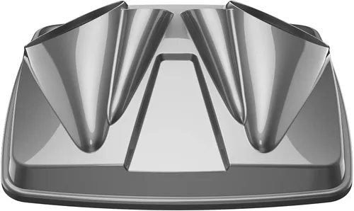 Vista 47 de Tapas de altavoz dobles de 8 pulgadas a juego para Advanblack/OEM Harley Rushmore estilo Razor, Chopped & King Tour Pak Whisky ámbar