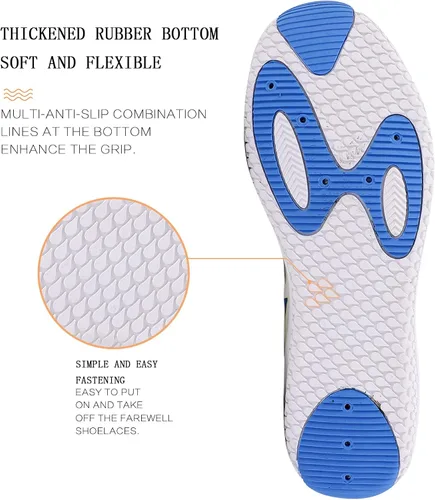Vista 4 de Zapatos de agua para hombres y mujeres zapatos de natación para adultos de secado rápido zapatos de piscina para surf yoga aeróbicos yoga kayak surf
