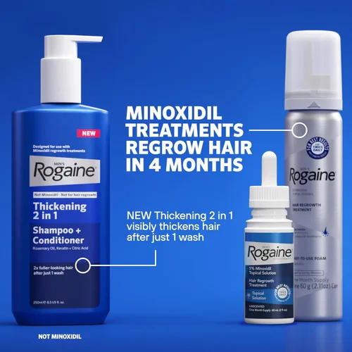 Vista 10 de Solución Rogaine para hombres, suministro de un mes