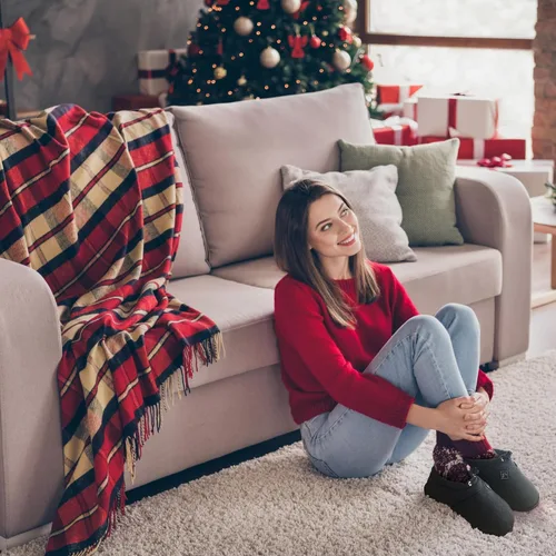 Vista 5 de Pantuflas térmicas para hombres y mujeres: desgaste recargable para pies con 3 ajustes de temperatura que mantiene los pies calientes hasta 11 horas