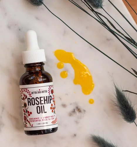 Vista 6 de Aceite orgánico de semillas de rosa mosqueta certificada por el USDA - Calidad premium, auténtica y fresca - Desvanece las manchas oscuras, elimina