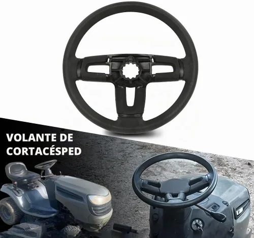 Vista 3 de PIT66 Volante de dirección para cortacésped Compatible con Husqvarna Craftsman 532424543 414803X428