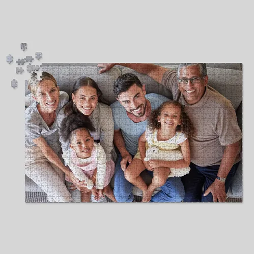 Vista 8 de Rompecabezas personalizados de fotos, rompecabezas de 252 piezas, rompecabezas personalizado para adultos y adolescentes