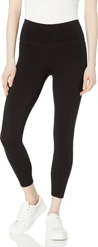 Vista 5 de Energy Zone Women's Cotton Stretch 7/8 Legging with Pockets Gris carbón jaspeado