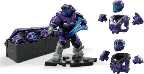 Vista 4 de Mattel Mega Construx Probuilders Halo Spartan Armorst Personalizador Pack