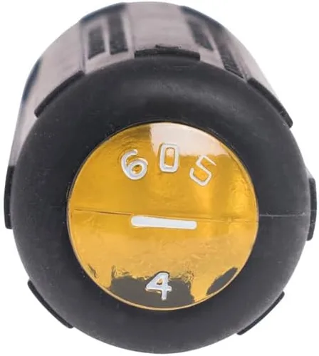 Vista 4 de Klein Tools 605-4 desarmador con punta de gabinete de 1/4 pulgadas, fabricado en EE. UU., mango redondo resistente de 4 pulgadas