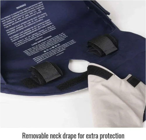 Vista 3 de Black Stallion AH3035-NS Glare Blocker Casco de soldadura Protector de deslumbramiento - Casco de soldadura para cuello protector solar