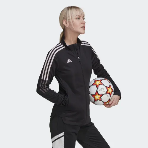 Vista 4 de adidas Tiro 21 - Chaqueta deportiva, Negrorosa claro