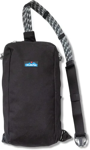 Vista 7 de KAVU Switch Slinger - Mochila cruzada con cuerda, Negro -, Mochilas tipo mochila