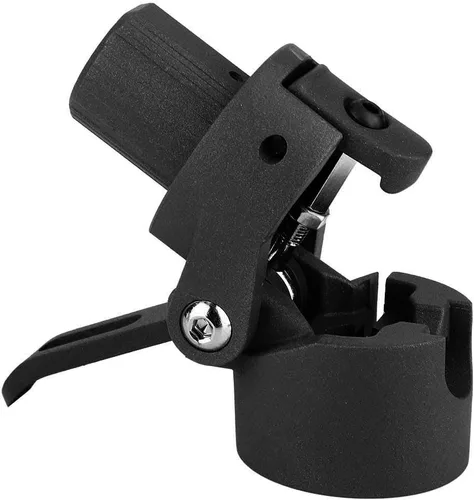 Vista 2 de Conector de mango plegable, base de poste plegable, reemplazo de base de poste de scooter eléctrico, para scooter eléctrico Xiaomi M365 (negro)