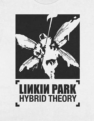 Vista 3 de Linkin Park Soldier Hybrid Theory - Camiseta ajustada para hombre color blanco