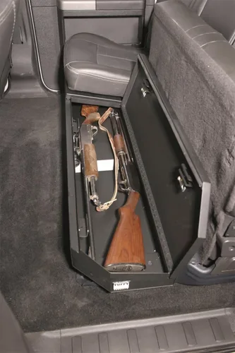 Vista 4 de Tuffy F-250/F-350 Crew Cab Under Rear Seat Lockbox