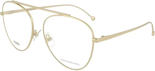 Vista 2 de Fendi FF 0352 Gold 5617135 - Marco de lentes para mujer