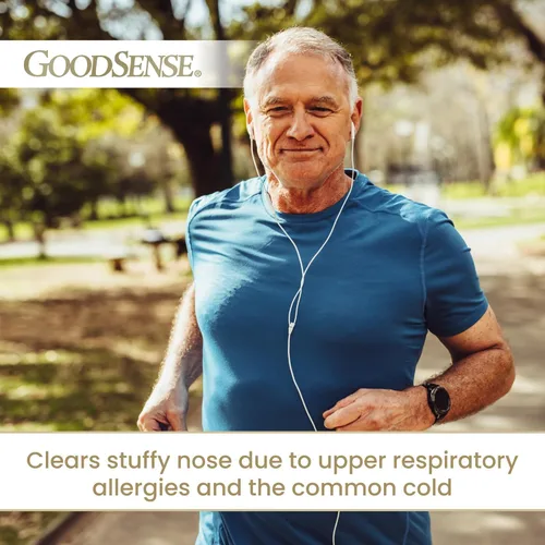 Vista 6 de GoodSense Spray Nasal de Fuerza Máxima, Alivio Rápido y Potente de la Congestión para Resfriados y Alergias, 1 Onza Líquida