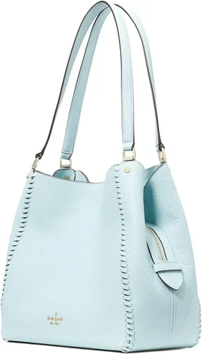 Vista 2 de Kate Spade Leila - Hombros medianos con triple compartimento, Azul rocío