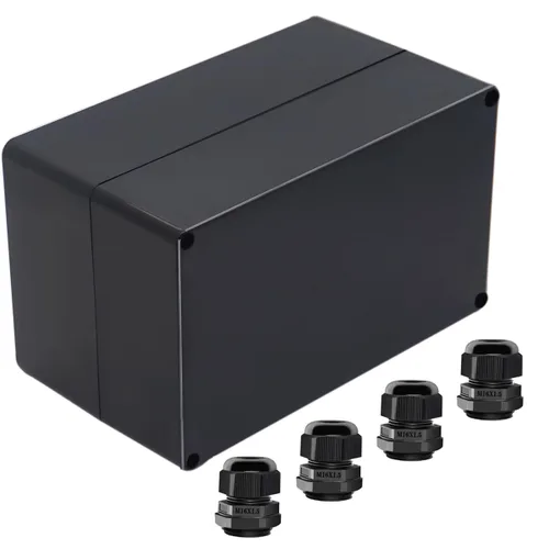 Vista 17 de Caja de conexiones Caja de conexiones IP65 impermeable de plástico ABS para proyectos eléctricos Caja de conexiones de alimentación Cajas
