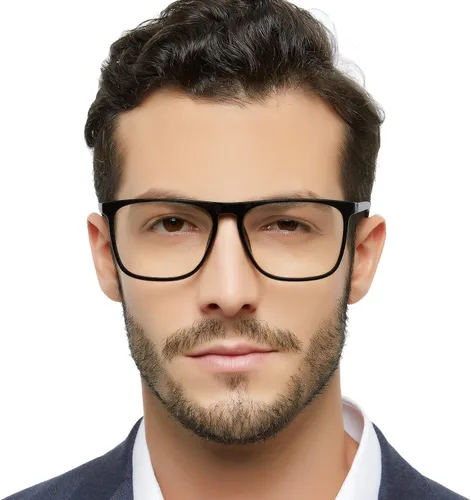 Vista 2 de MARE AZZURO Lentes de Lectura para Hombres Elegantes 1 1.25 1.5 1.75 2 2.25 2.5 a 6, Negro