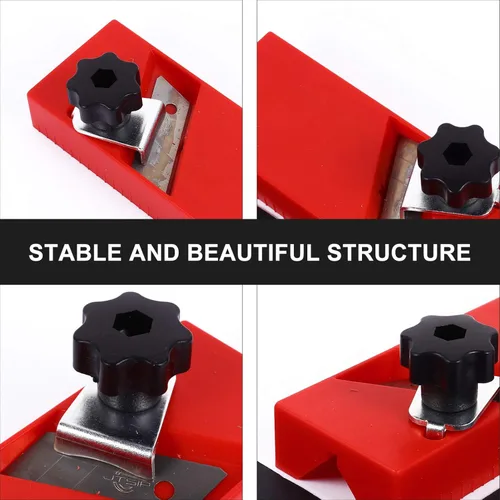Vista 3 de DOITOOL Cepilladora de madera manual compacta, herramienta de mano de 45 grados para proyectos de carpintería de bricolaje, cepilladora de plástico