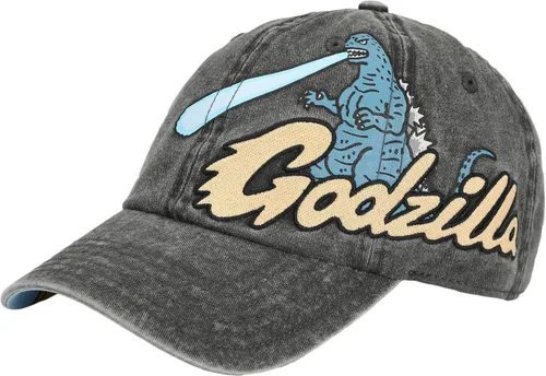 Vista 2 de Godzilla - Gorro de papá con pigmento bordado