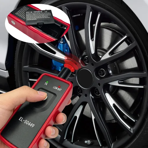 Vista 6 de Ford TPMS Relearn Herramienta de programación de reinicio, EL-50449 escáner de activación del sensor de presión de neumáticos para F150 F250