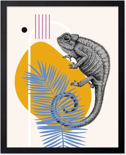 Vista 83 de Poster Master Póster clásico, impresión expresionista vintage, regalo para artistas, amigos, animales en un recinto, horquilla, abstracto, cubismo