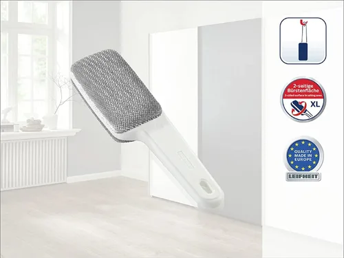 Vista 2 de Leifheit Pincel Textil Lint Dresetta Blanco/Plata