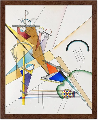 Vista 20 de Poster Master Póster clásico, impresión expresionista vintage, regalo para artistas, amigos, animales en un recinto, horquilla, abstracto, cubismo