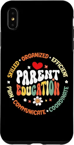 Vista 8 de iPhone XR Parent Education Educator Appreciation Week Back to School Case