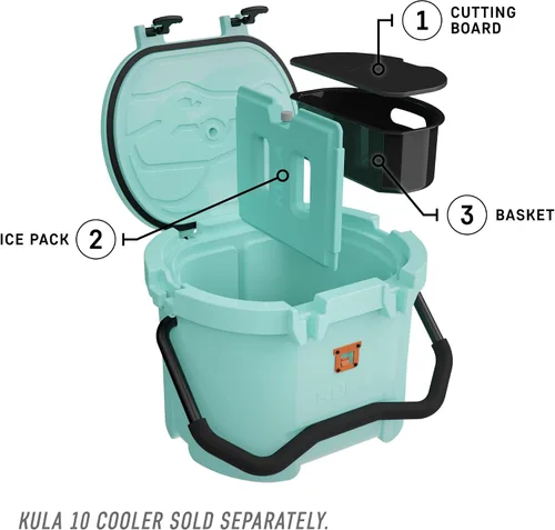 Vista 7 de KULA by Bote - Carcasa rígida compatible con MAGNEPod, mango de viaje, cierre de goma, construcción de carcasa de Gatorshell, aislamiento fuerte