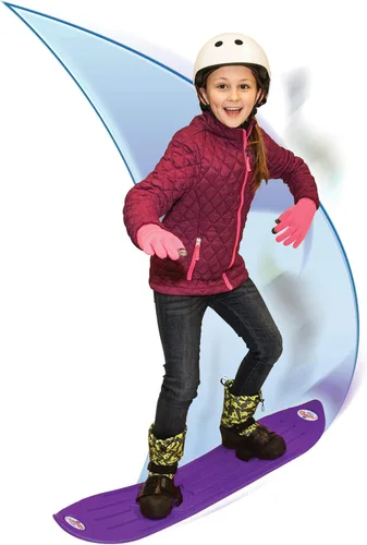 Vista 7 de Geospace The Original Sledsterz Tabla de Nieve para Niños Principiantes - Viene en Varios Colores: Rojo, Azul o Verde (Tabla de Nieve Surtida Única)