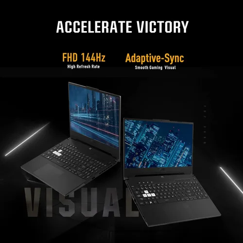 Vista 6 de ASUS TUF Dash 15 (2022) Laptop para juegos, pantalla FHD de 15.6 pulgadas 144Hz, Intel Core i5 12450H, GeForce RTX 3050 Ti, 8 GB DDR5, 512 GB PCIe