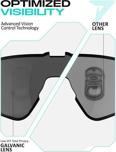 Vista 4 de Galvanic Lentes de repuesto para gafas de sol Oakley Holbrook OO9102 - Múltiples opciones, Color Ice