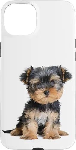 Vista 9 de Yorkie Puppy Portrait Cute Yorkshire Terrier Dog Lover - Carcasa para iPhone 17